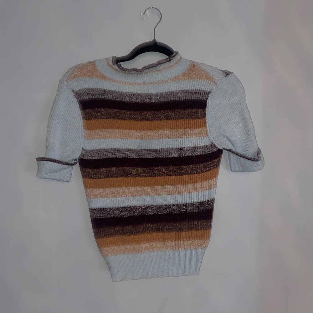 Stripped Free People sweater